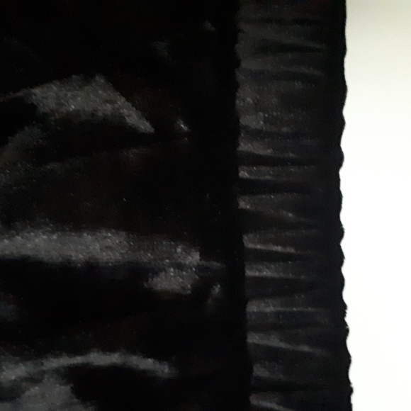 Dynamite black velour top M - Picture 5 of 11
